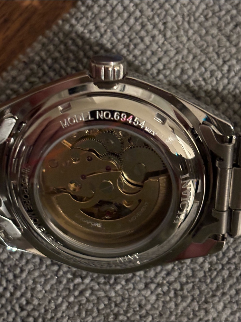 Lot 6 Invicta Men's Watches and 1 TechnoMarine in 8 Slot Invicta Hard - Picture 12 of 16